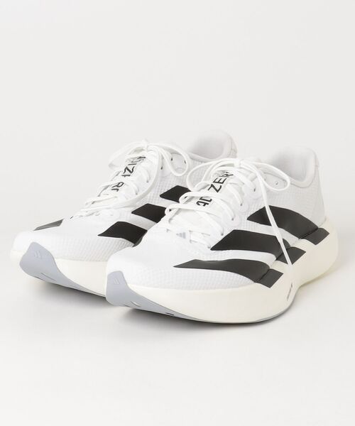adidas（アディダス）の「アディダス adidas Adizero EVO SL WOVEN M（スニーカー・メンズ・ホワイト×ブラック・25.0cm/25.5cm/26.0cm/26.5cm/27.0cm/29.0cm/28.0cm/27.5cm）」の11枚目の写真