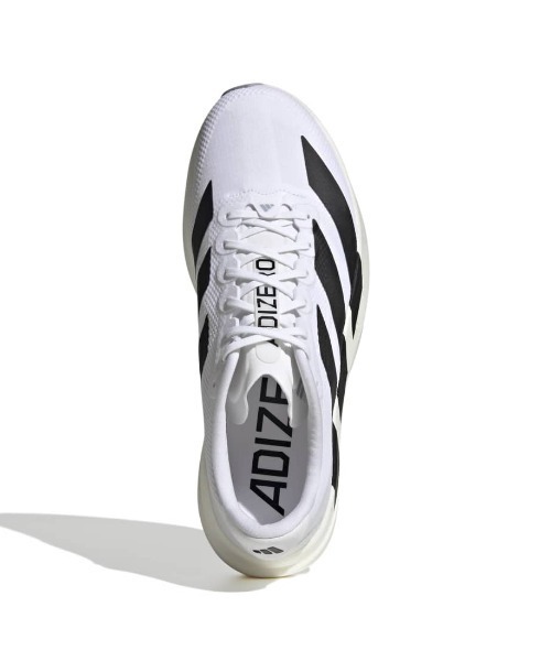 adidas（アディダス）の「アディダス adidas Adizero EVO SL WOVEN M（スニーカー・メンズ・ホワイト×ブラック・25.0cm/25.5cm/26.0cm/26.5cm/27.0cm/29.0cm/28.0cm/27.5cm）」の6枚目の写真