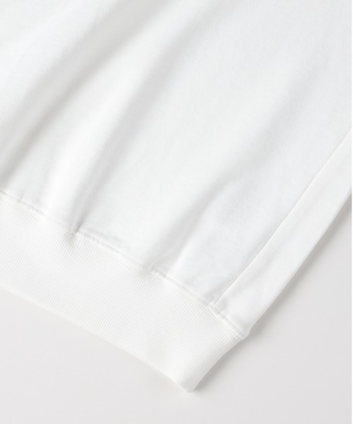 BACK NUMBER(バックナンバー)の「【BACK NUMBER】ワンポイントロゴハーフジッププルオーバー (スウェット / トレーナー / スタンドカラー / ビッグシルエット / ストリート / 古着ライク)(スウェット・メンズ・ブラック/ホワイト・S/M/L/XL)」の15枚目の写真