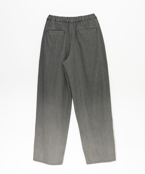 Nora Lily elle(ノラリリーエル)の「【Nora Lily】「elle」Bleached Hickory Gradation Pants(その他パンツ・レディース・ブルー/ブラック・FREE)」の17枚目の写真