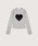 LA POMME petit�i���|�~�E�v�`�j�́uCheerful Heart Motif T Shirt�iT�V���c/�J�b�g�\�[�j�v�b�O���[