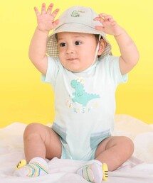 SLAP SLIP BABY | 【ボックス付き】メロウ花柄&恐竜ロンパース+スタイセットベビー(70~80cm)(その他ベビーウェア)