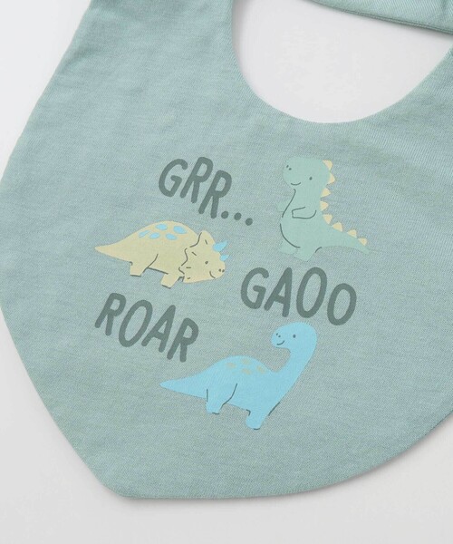 SLAP SLIP BABY（スラップスリップベビー）の「【ボックス付き】メロウ花柄＆恐竜ロンパース＋スタイセットベビー(70~80cm)（その他ベビーウェア・キッズ・ピンク/ブルー・80ｃｍ/70cm）」の22枚目の写真