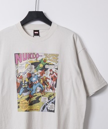 MARVEL | 【15】〔MARVEL/マーベル〕マーベルコミックプリント 半袖Tシャツ キャプテンアメリカ&スパイダーマン(Tシャツ/カットソー)