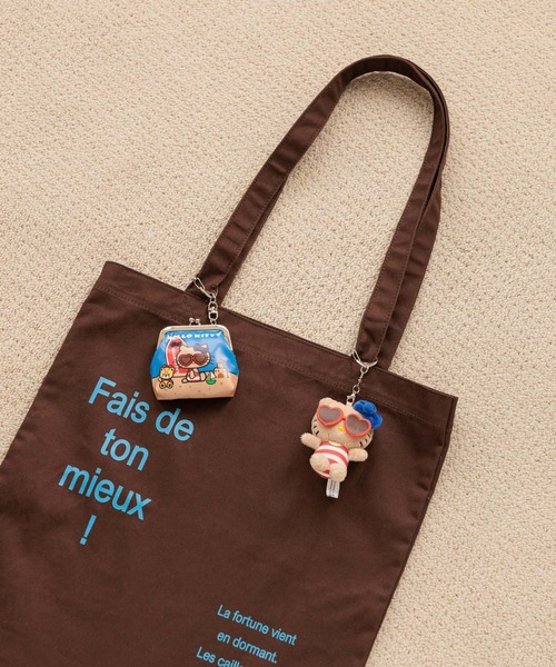 Me%（ミィパーセント）の「【HELLO KITTY】がまぐちキーチャーム　637094（コインケース・レディース・レッド/ブルー/アイボリー/ブラック・FREE）」の12枚目の写真