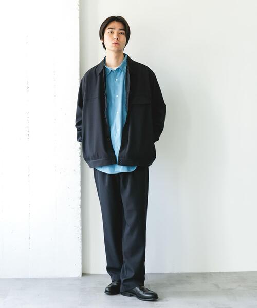 URBAN RESEARCH DOORS（アーバンリサーチドアーズ）の「『吸水速乾』セオアルファトラッカージャケット（その他アウター・メンズ・ブラウン/ネイビー・MEDIUM/LARGE）」の20枚目の写真