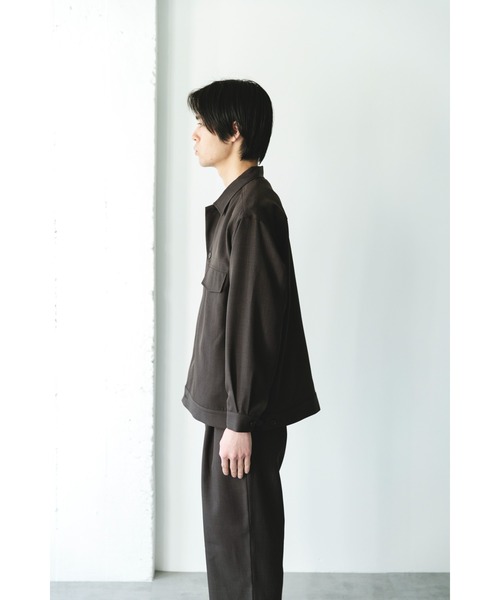 URBAN RESEARCH DOORS（アーバンリサーチドアーズ）の「『吸水速乾』セオアルファトラッカージャケット（その他アウター・メンズ・ブラウン/ネイビー・MEDIUM/LARGE）」の18枚目の写真