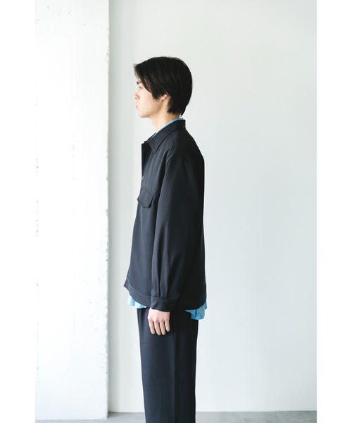 URBAN RESEARCH DOORS（アーバンリサーチドアーズ）の「『吸水速乾』セオアルファトラッカージャケット（その他アウター・メンズ・ブラウン/ネイビー・MEDIUM/LARGE）」の21枚目の写真