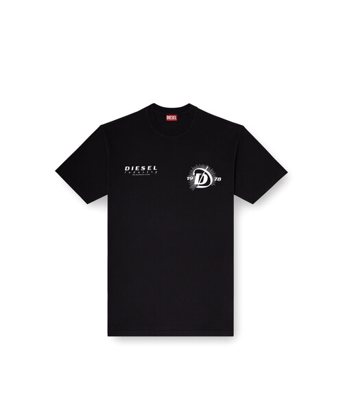 DIESEL(ディーゼル)の「メンズ Tシャツ T-BOGGY-V6(Tシャツ/カットソー・メンズ・オフホワイト/ブラック・LARGE/XXX-LARGE/MEDIUM/SMALL/X-SMALL/X-LARGE/XX-LARGE)」の10枚目の写真