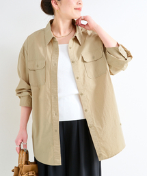 【WEB+一部店舗限定】ウォッシャブル / バイオウォッシュ2WAYシャツ