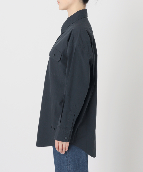 B.C STOCK(ベーセーストック)の「【WEB+一部店舗限定】ウォッシャブル / バイオウォッシュ2WAYシャツ(シャツ/ブラウス・レディース・カーキ/ネイビー/ベージュ・FREE)」の19枚目の写真
