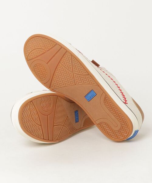 Keds(ケッズ)の「Keds ケッズ センター スリー ペナント ウーブン ナチュラルホワイト(スニーカー・レディース・オフホワイト・24.0cm/24.5cm/25.0cm/22.5cm/23.0cm/23.5cm)」の9枚目の写真