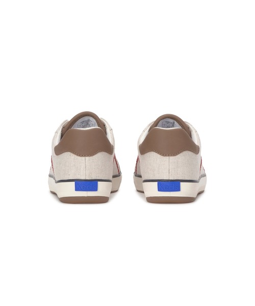Keds(ケッズ)の「Keds ケッズ センター スリー ペナント ウーブン ナチュラルホワイト(スニーカー・レディース・オフホワイト・24.0cm/24.5cm/25.0cm/22.5cm/23.0cm/23.5cm)」の4枚目の写真