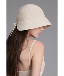 WHITE SANDS（ホワイトサンズ）の「リボン ボンネットハット（ハット）」