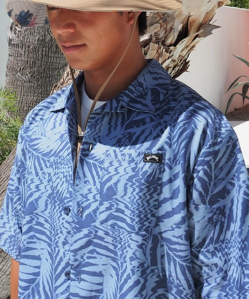 BILLABONG(ビラボン)の「BILLABONG メンズ SUBMERSIBLE SHIRTS 半袖シャツ 【2026年春夏モデル】(シャツ/ブラウス・メンズ・ネイビー/ブルー系その他・MEDIUM/LARGE/X-LARGE)」の1枚目の写真