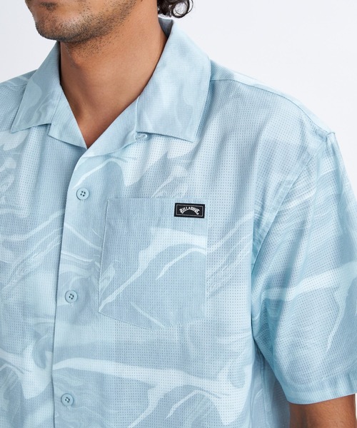 BILLABONG(ビラボン)の「BILLABONG メンズ SUBMERSIBLE SHIRTS 半袖シャツ 【2026年春夏モデル】(シャツ/ブラウス・メンズ・ネイビー/ブルー系その他・MEDIUM/LARGE/X-LARGE)」の13枚目の写真