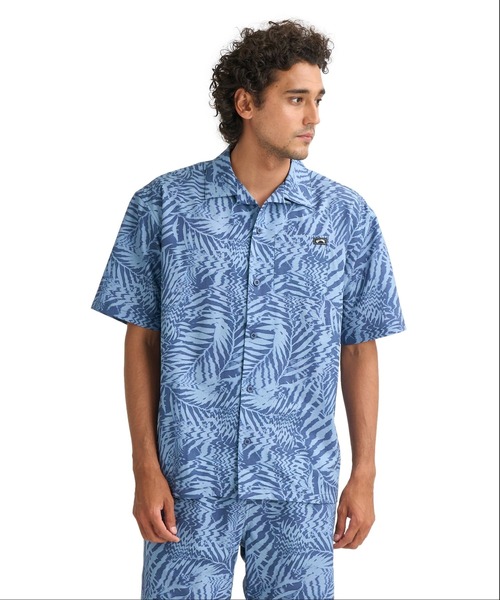 BILLABONG(ビラボン)の「BILLABONG メンズ SUBMERSIBLE SHIRTS 半袖シャツ 【2026年春夏モデル】(シャツ/ブラウス・メンズ・ネイビー/ブルー系その他・MEDIUM/LARGE/X-LARGE)」の4枚目の写真