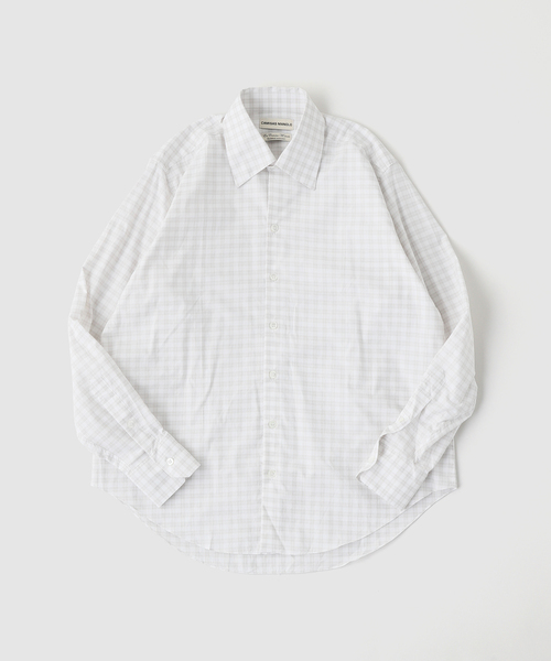 PULP/417EDIFICE(パルプフォーワンセブンエディフィス)の「CAMISAS MANOLO / カミサス マノロ CHECKS NORMAL SHIRT(シャツ/ブラウス・メンズ・グレー・46/44)」の1枚目の写真