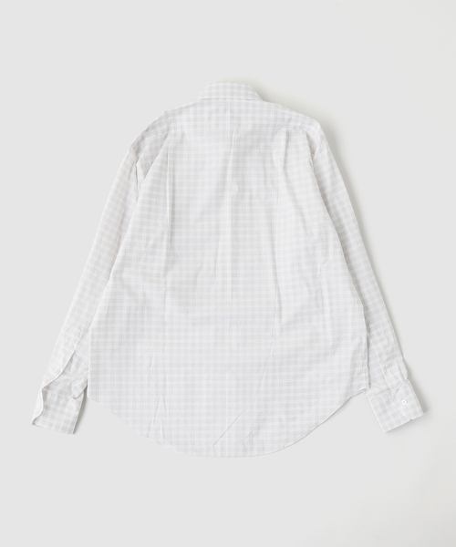 PULP/417EDIFICE(パルプフォーワンセブンエディフィス)の「CAMISAS MANOLO / カミサス マノロ CHECKS NORMAL SHIRT(シャツ/ブラウス・メンズ・グレー・46/44)」の2枚目の写真