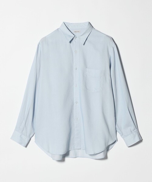Steven Alan ドレープ コードレーン レギュラーカラー シャツ Steven Alan＞ ドレープ コードレーン レギュラーカラー シャツ LOOSE