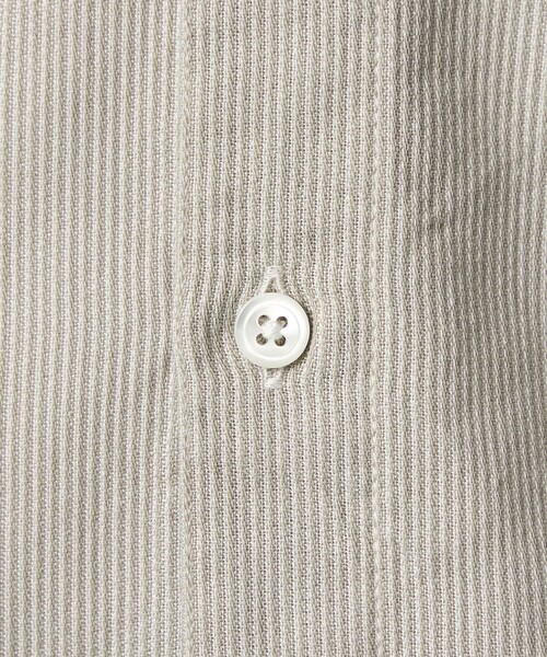 Steven Alan(スティーブンアラン)の「<Steven Alan> ドレープ コードレーン レギュラーカラー シャツ LOOSE(シャツ/ブラウス・メンズ・ベージュ/ライトブルー・M/XL/S/L)」の18枚目の写真
