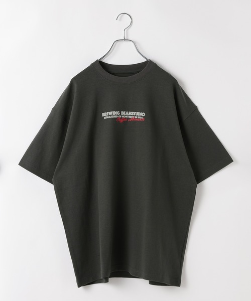 PBLIM(ページボーイリム)の「《UNISEX》カフェメニューT バックプリント / 刺繍(Tシャツ/カットソー・レディース・オフホワイト/チャコールグレー/杢グレー・MEDIUM/LARGE)」の19枚目の写真
