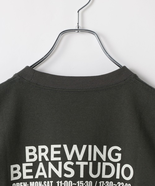 PBLIM(ページボーイリム)の「《UNISEX》カフェメニューT バックプリント / 刺繍(Tシャツ/カットソー・レディース・オフホワイト/チャコールグレー/杢グレー・MEDIUM/LARGE)」の12枚目の写真