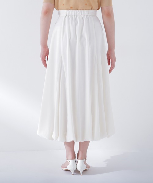 NATURAL BEAUTY BASIC(ナチュラルビューティーベーシック)の「【Oggi.jp掲載】【PS/低身長サイズ】マチバルーンスカート(スカート・レディース・ブルー系その他2/ブラック/オフホワイト・MEDIUM/P/S)」の10枚目の写真