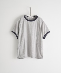NVRFRGT | Panelled Half Sleeve Ringer T-Shirt(Tシャツ/カットソー)