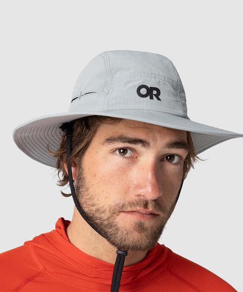 OUTDOOR RESEARCH(アウトドアリサーチ)の「OUTDOOR RESEARCH/アウトドアリサーチ Sunbriolet Sun Hat/サンブリオサンハット(ハット・メンズ・ライトグレー/サンドベージュ/ライトカーキ・X-LARGE/LARGE)」の2枚目の写真