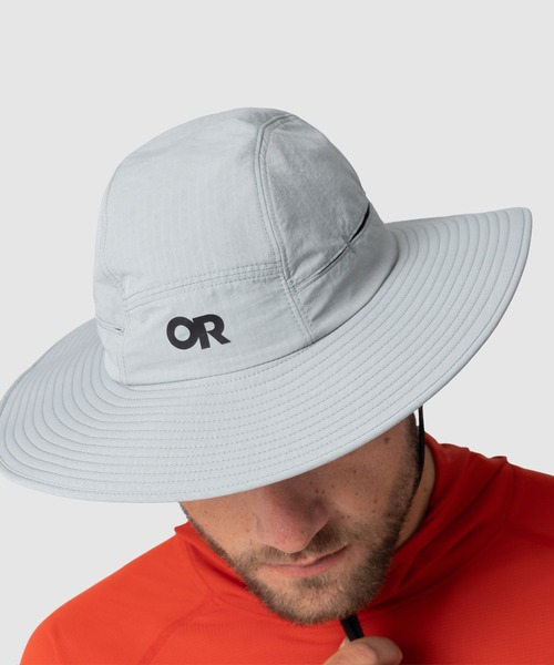 OUTDOOR RESEARCH(アウトドアリサーチ)の「OUTDOOR RESEARCH/アウトドアリサーチ Sunbriolet Sun Hat/サンブリオサンハット(ハット・メンズ・ライトグレー/サンドベージュ/ライトカーキ・X-LARGE/LARGE)」の6枚目の写真