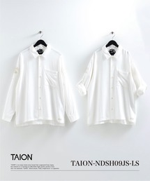 TAION | 【TAION(タイオン)】〈ユニセックス〉ノンダウン ジャパンスペシャル 2WAY レーヨンシャツ(シャツ/ブラウス)