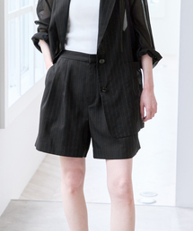 U by SPICK&SPAN | シアータックハーフパンツ(その他パンツ)