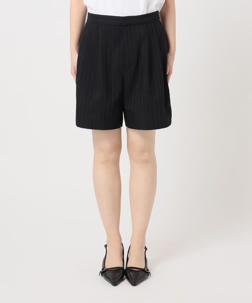 U by SPICK&SPAN（ユーバイスピックアンドスパン）の「シアータックハーフパンツ（その他パンツ・レディース・ブラック・36/38）」の10枚目の写真