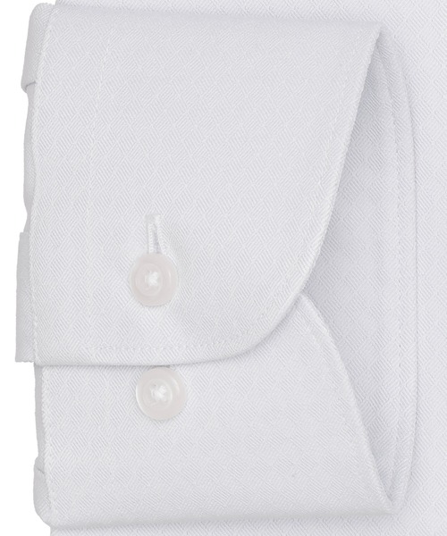 TOKYO SHIRTS(トウキョウシャツ)の「【吸水速乾】【COFREX】形態安定ノンアイロン ホリゾンタルワイド 長袖ビジネスワイシャツ(ビジネスシャツ・メンズ・グレー・首回り39cm-裄丈84cm/首回り42cm-裄丈82cm/首回り37cm-裄丈80cm/首回り37cm-裄丈84cm/首回り39cm-裄丈80cm/首回り41cm-裄丈82cm/首回り41cm-裄丈86cm/首回り42cm-裄丈86cm/首回り43cm-裄丈82cm/首回り43cm-裄丈86cm)」の3枚目の写真