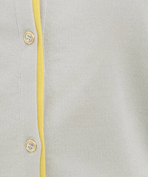 SHOO・LA・RUE（シューラルー）の「配色がコーデのアクセントに レイヤード風クルーカーディガン（カーディガン/ボレロ・レディース・アイボリー系4/ブルー系その他6/グレー系その他5・01/02/03/04）」の11枚目の写真