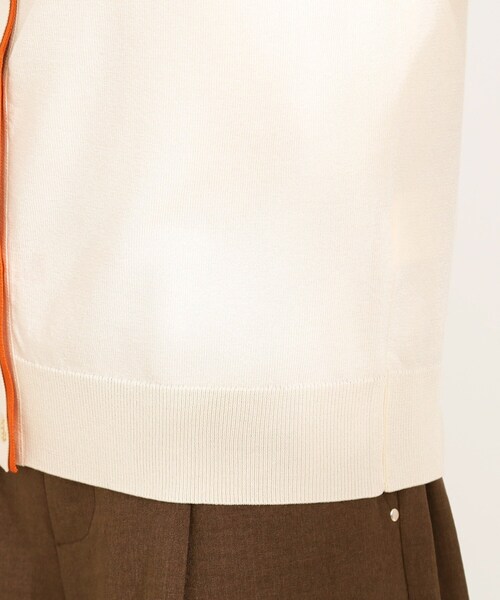 SHOO・LA・RUE（シューラルー）の「配色がコーデのアクセントに レイヤード風クルーカーディガン（カーディガン/ボレロ・レディース・アイボリー系4/ブルー系その他6/グレー系その他5・01/02/03/04）」の21枚目の写真