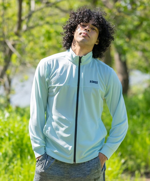 K-SWISS（ケースイス）の「【K-SWISS/ケースイス】無地ＵＶスタンドジャケット（その他アウター・メンズ・ブラック/ネイビー/グリーン系その他/ホワイト・MEDIUM/LARGE/X-LARGE）」の21枚目の写真