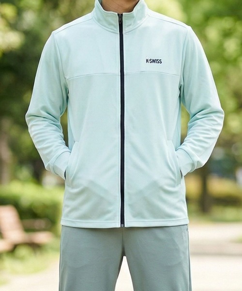 K-SWISS（ケースイス）の「【K-SWISS/ケースイス】無地ＵＶスタンドジャケット（その他アウター・メンズ・ブラック/ネイビー/グリーン系その他/ホワイト・MEDIUM/LARGE/X-LARGE）」の18枚目の写真
