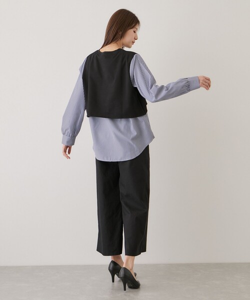 Jayro(ジャイロ)の「カットソー付きシャツ(シャツ/ブラウス・レディース・ブルー系その他2/ホワイト系その他2・FREE)」の19枚目の写真