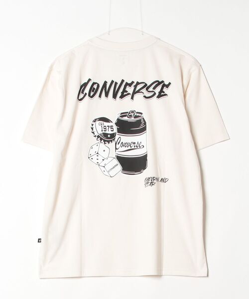 CONVERSE（コンバース）の「【別注】コンバース  AP EM CAN TEE M 半袖Tシャツ 限定コラボ（Tシャツ/カットソー・メンズ・ブラック/オフホワイト/ネイビー・M/L/LL）」の4枚目の写真