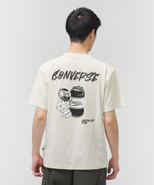 CONVERSE（コンバース）の「【別注】コンバース  AP EM CAN TEE M 半袖Tシャツ 限定コラボ（Tシャツ/カットソー・メンズ・ブラック/オフホワイト/ネイビー・M/L/LL）」の12枚目の写真