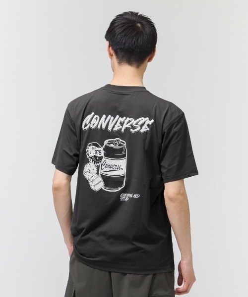 CONVERSE（コンバース）の「【別注】コンバース  AP EM CAN TEE M 半袖Tシャツ 限定コラボ（Tシャツ/カットソー・メンズ・ブラック/オフホワイト/ネイビー・M/L/LL）」の13枚目の写真