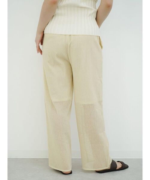 FIKA.(フィーカ)の「Mesh lame easy pants(その他パンツ・レディース・ゴールド/シルバー・MEDIUM)」の7枚目の写真