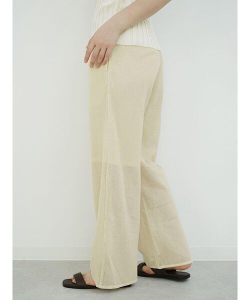 FIKA.(フィーカ)の「Mesh lame easy pants(その他パンツ・レディース・ゴールド/シルバー・MEDIUM)」の8枚目の写真