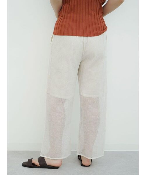 FIKA.(フィーカ)の「Mesh lame easy pants(その他パンツ・レディース・ゴールド/シルバー・MEDIUM)」の10枚目の写真