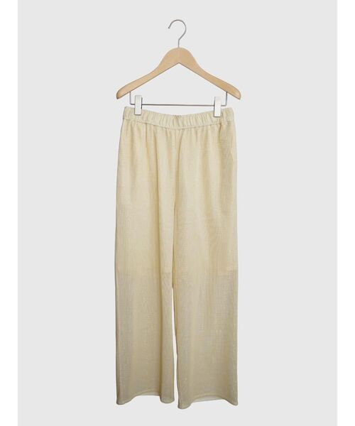FIKA.(フィーカ)の「Mesh lame easy pants(その他パンツ・レディース・ゴールド/シルバー・MEDIUM)」の13枚目の写真