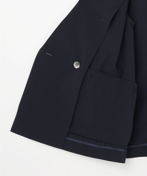 J.PRESS Ladies(J.プレス レディス)の「BREEZ COOL トロ ハーフスリーブ ダブル ジャケット(テーラードジャケット・レディース・ベージュ系/ネイビー系・XS)」の22枚目の写真