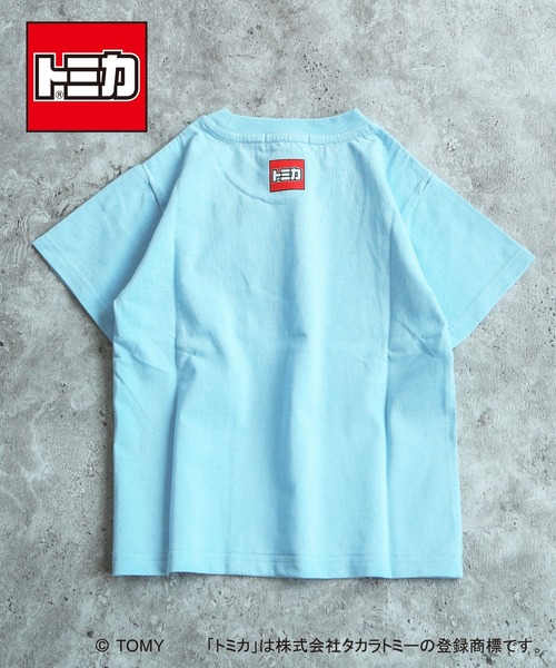 DILASH(ディラッシュ)の「【TOMICAコラボ】トミカ×DILASH コラボ半袖Tシャツ ー 工事車両 -(綿100%)(Tシャツ/カットソー・キッズ・チャコールグレー/サックスブルー・80/90/100/110/120/130)」の6枚目の写真