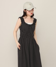 Heather（ヘザー）の「フリルトリムオールインワン　740430（つなぎ/オールインワン）」